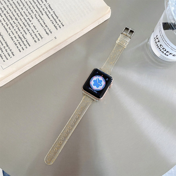 Small Waist Dual Section Milan Watch Band For Apple Watch Ultra 49mm&Watch Ultra 2 49mm / Series 9&8&7 45mm / SE 3&SE 2&6&SE&5&4 44mm / 3&2&1 42mm(Gold Yellow) by bashfashion