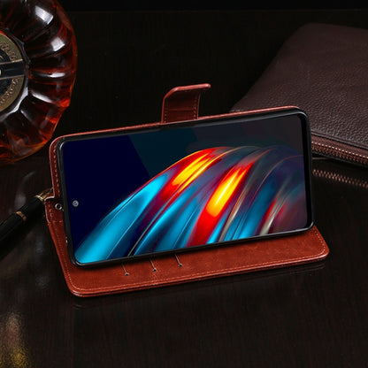 idewei Crazy Horse Texture Horizontal Flip Leather Case with Holder & Card Slots & Wallet For Tecno Pova 2(White) by idewei