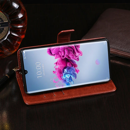 idewei Crazy Horse Texture Horizontal Flip Leather Case with Holder & Card Slots & Wallet For ZTE Axon 11 5G(White) by idewei