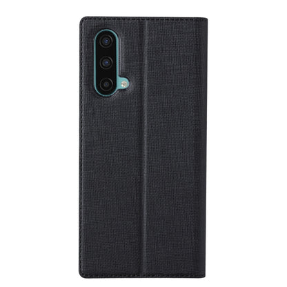 For OnePlus Nord CE 5G ViLi DMX Series Shockproof TPU + PU Leather Magnetic Attraction Horizontal Flip Case with Card Slot & Holder(Black) by ViLi