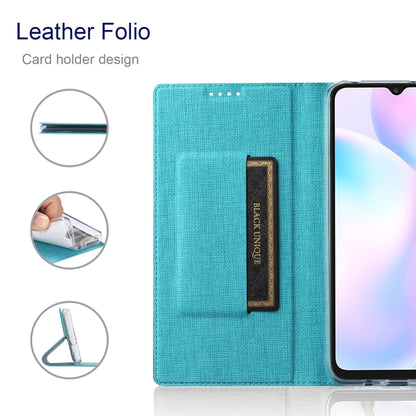 For Sony Xperia 10 III ViLi DMX Series Shockproof TPU + PU Leather Magnetic Attraction Horizontal Flip Case with Card Slot & Holder(Blue) by ViLi