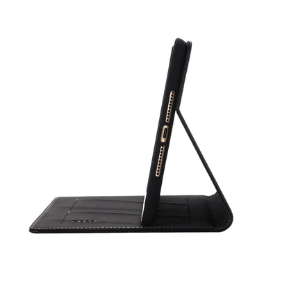 For iPad Mini 2019 & 4 & 3 & 2 & 1 GEBEI PU+TPU Horizontal Flip Protective Case with Holder & Card Slots(Blue) by GEBEI