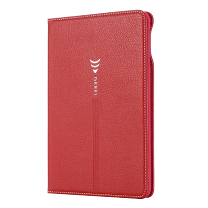 For iPad Mini 2019 & 4 & 3 & 2 & 1 GEBEI PU+TPU Horizontal Flip Protective Case with Holder & Card Slots(Red) by GEBEI