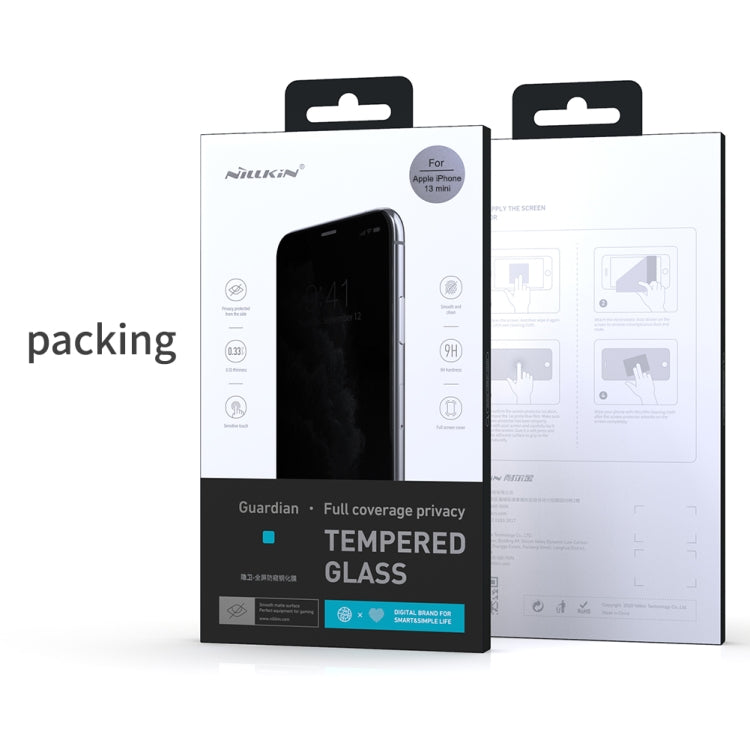 For iPhone 13 / 13 Pro NILLKIN Guardian Full Coverage Privacy-proof Tempered Glass Film by NILLKIN