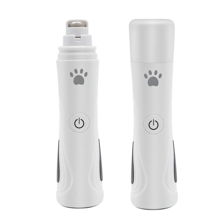 RC-306 Animal Nail Grinder USB Automatic Manicure(White) by bashfashion