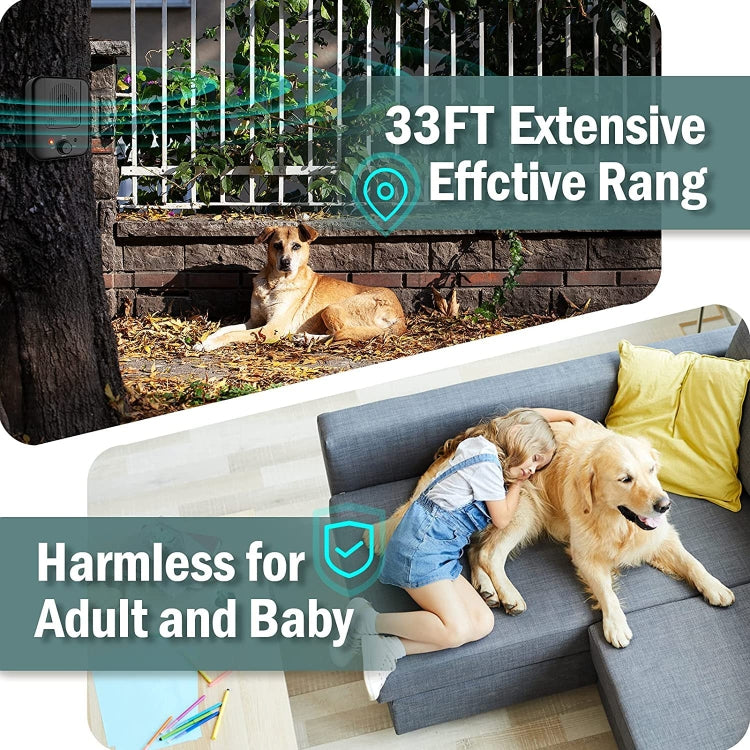 RC-309 Bark Control Devices Defer Nuisance Barking(Black) by bashfashion