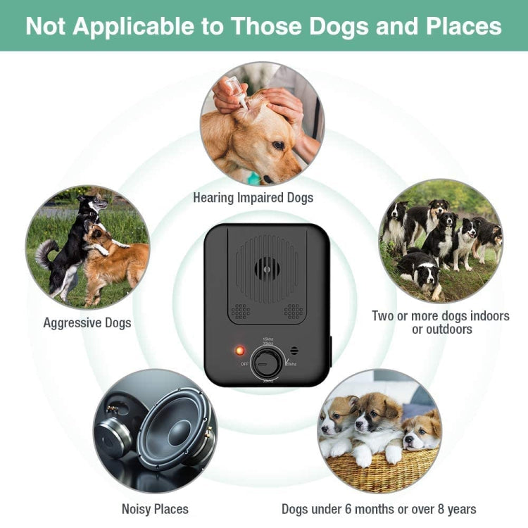 RC-309 Bark Control Devices Defer Nuisance Barking(Black) by bashfashion
