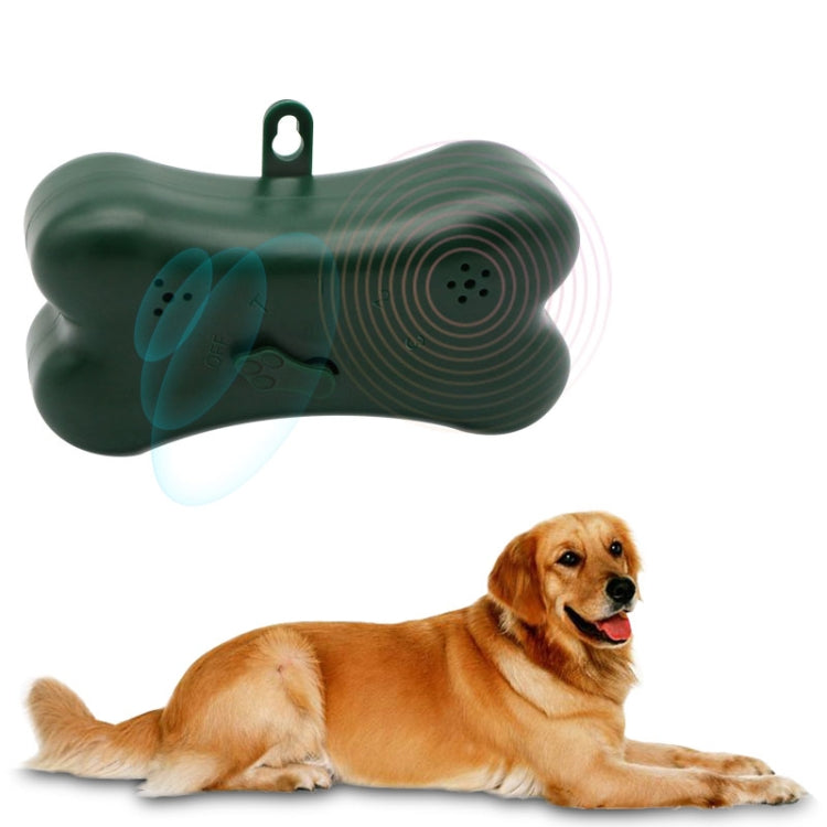 RC-518 Home Ultrasonic Dog Stop Barking Device(Dark Green) by bashfashion
