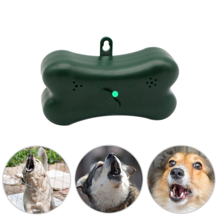 RC-518 Home Ultrasonic Dog Stop Barking Device(Dark Green) by bashfashion