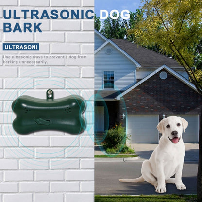 RC-518 Home Ultrasonic Dog Stop Barking Device(Dark Green) by bashfashion