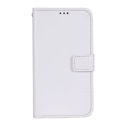 For Google Pixel 5a 5G idewei Crazy Horse Texture Horizontal Flip Leather Case with Holder & Card Slots & Wallet(White) by idewei