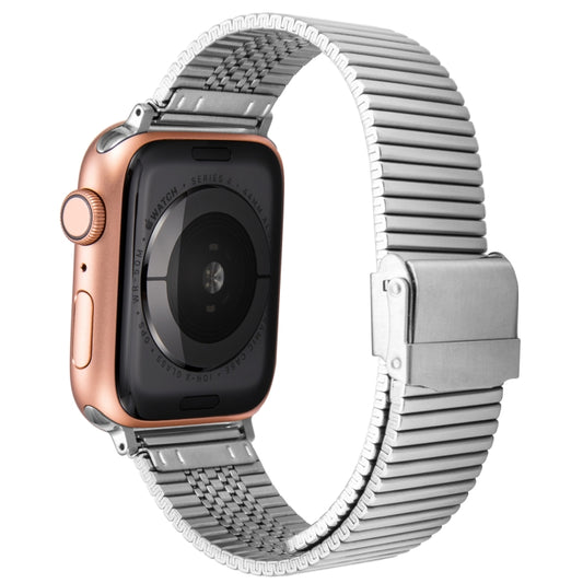 Multi-baht Steel Watch Band For Apple Watch Series 9&8&7 41mm / SE 3&SE 2&6&SE&5&4 40mm / 3&2&1 38mm(Silver) by bashfashion