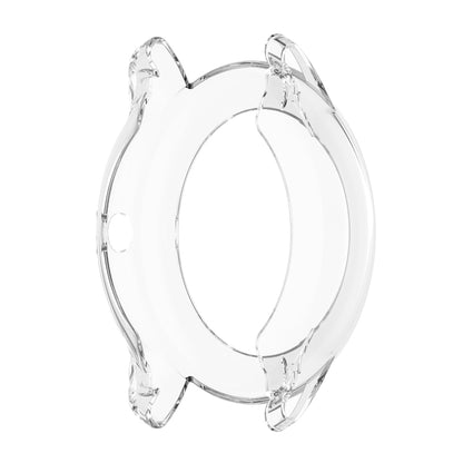 For Xiaomi IMILAB KW66 / YAMAY SW022 Half Coverage Hollowed TPU Protective Case(Transparent White) by bashfashion