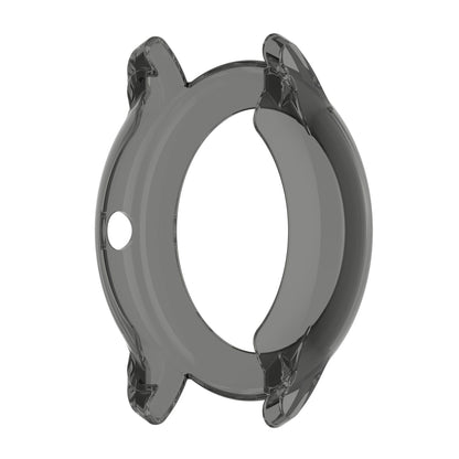 For Xiaomi IMILAB KW66 / YAMAY SW022 Half Coverage Hollowed TPU Protective Case(Transparent Black) by bashfashion