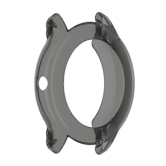 For Xiaomi IMILAB KW66 / YAMAY SW022 Half Coverage Hollowed TPU Protective Case(Transparent Black) by bashfashion