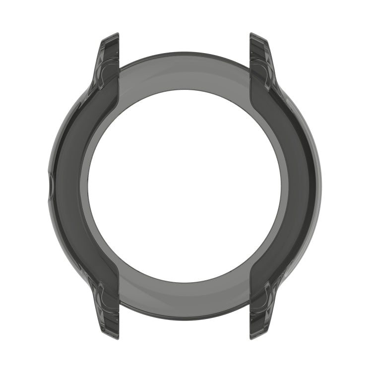 For Xiaomi IMILAB KW66 / YAMAY SW022 Half Coverage Hollowed TPU Protective Case(Transparent Black) by bashfashion