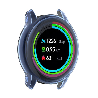 For Xiaomi IMILAB KW66 / YAMAY SW022 Half Coverage Hollowed TPU Protective Case(Transparent Blue) by bashfashion