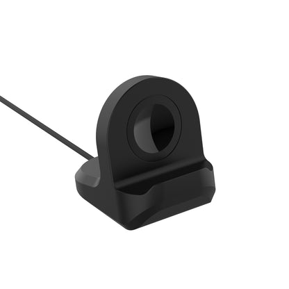 For Samsung Galaxy Watch4 Classic / Galaxy Watch4 Universal Silicone Charging Stand Holder without Charging Cable(Black) by bashfashion
