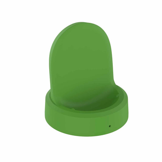 For Samsung Galaxy Watch4 Classic / Galaxy Watch4 Universal Silicone Charger Holder(Green) by bashfashion