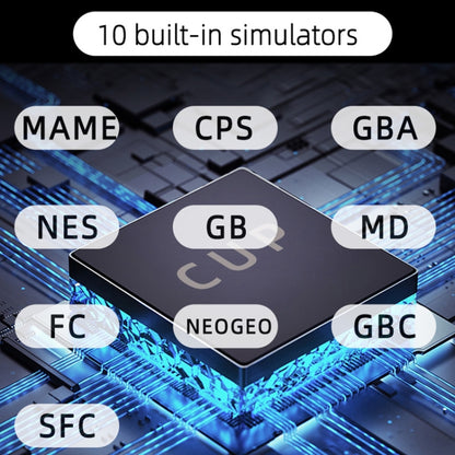 X20 mini Classic Games Handheld Game Console with 4.3 inch Screen & 8GB Memory(Grey) by bashfashion