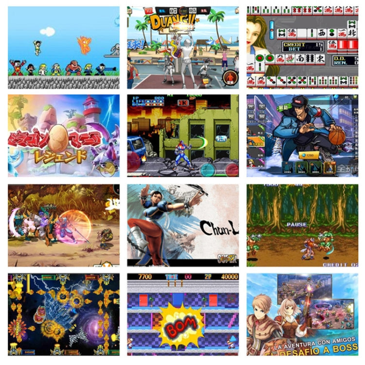 X20 mini Classic Games Handheld Game Console with 4.3 inch Screen & 8GB Memory(Yellow) by bashfashion