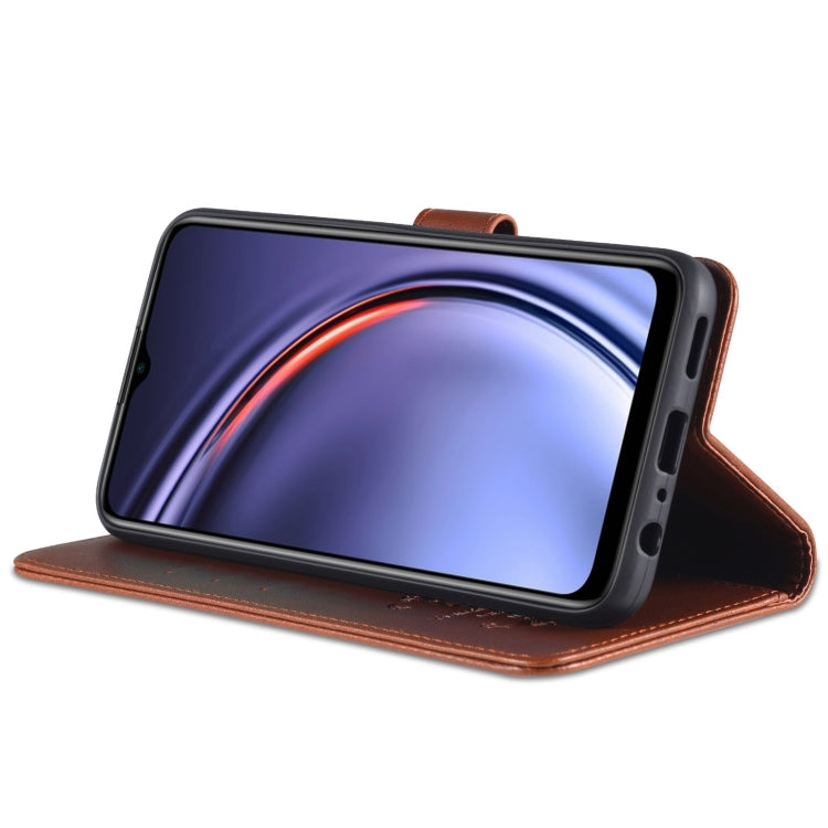 For Huawei Maimang 10 SE 5G AZNS Sheepskin Texture Horizontal Flip Leather Case with Holder & Card Slots & Wallet(Brown) by AZNS