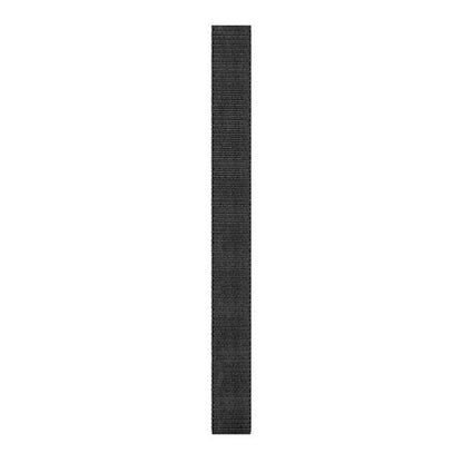 For Garmin Fenix 6X 26mm Knitted Nylon Loop Watch Band(Black) by bashfashion