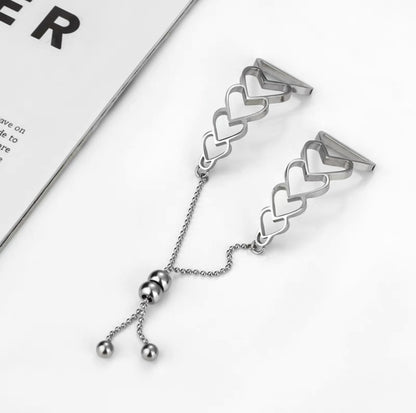 For Garmin Vivoactive 3 20mm Love Bracelet Metal Watch Band(Silver) by bashfashion