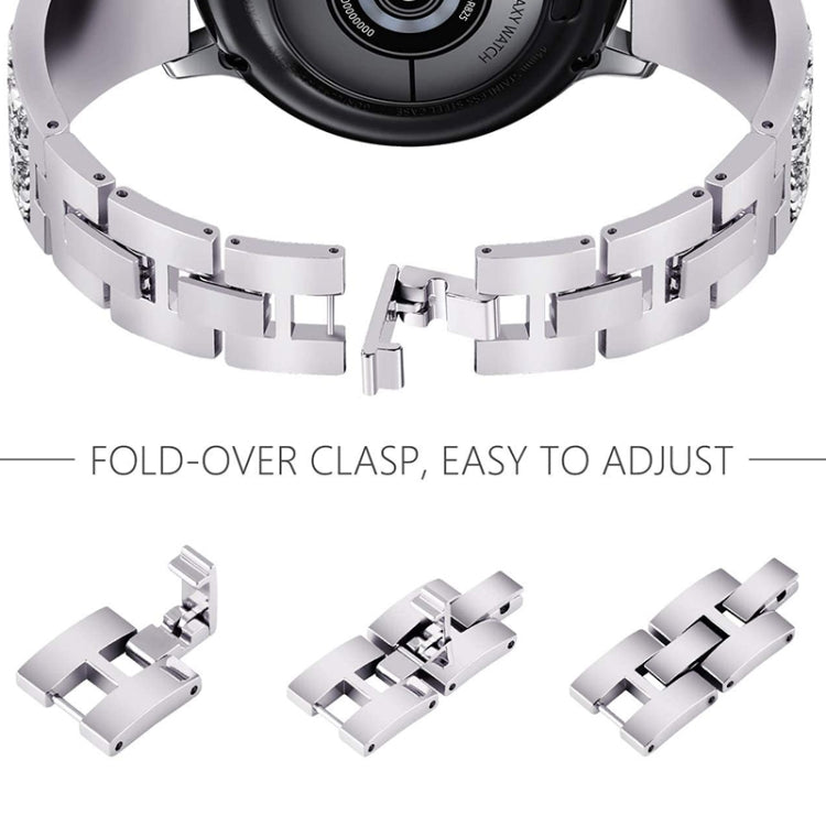 For Xiaomi Haylou RS3 / Suunto 9 Peak 22mm Universal Stainless Steel Metal Watch Band(Black) by bashfashion