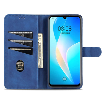 For Huawei nova 8 SE AZNS Skin Feel Calf Texture Horizontal Flip Leather Case with Card Slots & Holder & Wallet(Brown) by AZNS