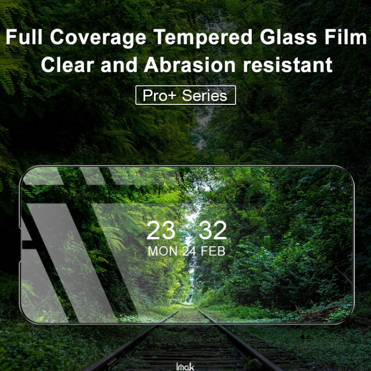 For iPhone 13 / 13 Pro IMAK 9H Surface Hardness Full Screen Tempered Glass Film Pro+ Series by imak