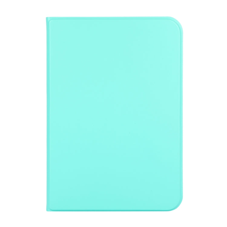 For iPad mini 6 / mini 2024 Voltage Craft Texture Leather Tablet Case with Holder(Mint Green) by bashfashion