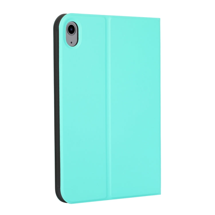 For iPad mini 6 / mini 2024 Voltage Craft Texture Leather Tablet Case with Holder(Mint Green) by bashfashion