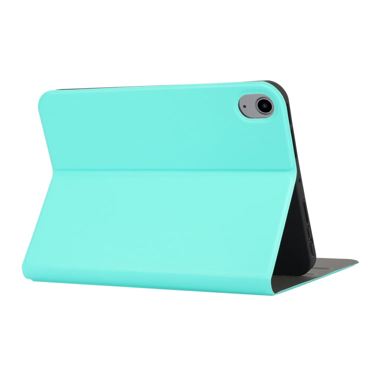 For iPad mini 6 / mini 2024 Voltage Craft Texture Leather Tablet Case with Holder(Mint Green) by bashfashion