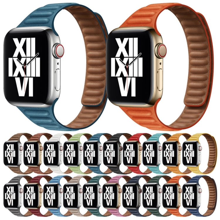 Slimming Loop Magnetic Watch Band For Apple Watch Ultra 49mm&Watch Ultra 2 49mm / Series 9&8&7 45mm / SE 3&SE 2&6&SE&5&4 44mm / 3&2&1 42mm(Cape Blue) by bashfashion