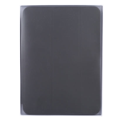 For iPad mini 6 3-fold Horizontal Flip Smart Leather Tablet Case with Sleep / Wake-up Function & Holder(Black) by bashfashion