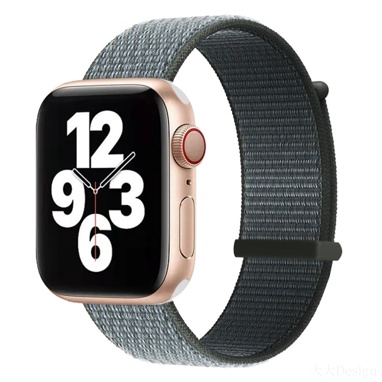 Hook and Loop Fastener Dual Section Watch Band For Apple Watch Ultra 49mm&Watch Ultra 2 49mm / Series 9&8&7 45mm / SE 3&SE 2&6&SE&5&4 44mm / 3&2&1 42mm(Storm Grey) by bashfashion