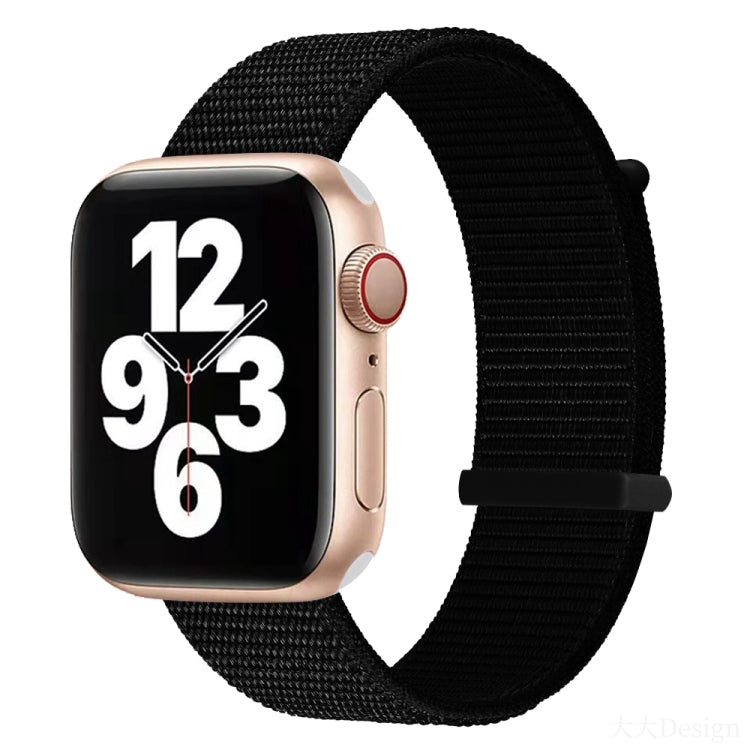 Hook and Loop Fastener Dual Section Watch Band For Apple Watch Ultra 49mm&Watch Ultra 2 49mm / Series 9&8&7 45mm / SE 3&SE 2&6&SE&5&4 44mm / 3&2&1 42mm(Dark Black) by bashfashion