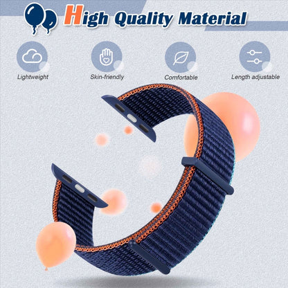 Hook and Loop Fastener Dual Section Watch Band For Apple Watch Ultra 49mm&Watch Ultra 2 49mm / Series 9&8&7 45mm / SE 3&SE 2&6&SE&5&4 44mm / 3&2&1 42mm(Pink Sand) by bashfashion