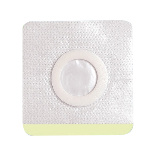 50pcs 043 Non-woven Stickers Wound Anti-seepage Three-volt Medicinal Patch, Size:5x5x1.5cm (Square) by bashfashion