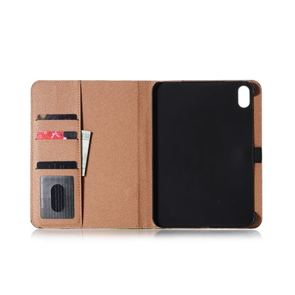 For iPad mini 6 / mini 2024 Retro Book Style Leather Tablet Case(Brown) by bashfashion