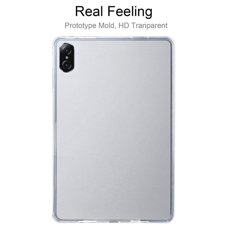 For Honor Tablet V7 Pro 3mm Transparent TPU Soft Protective Tablet Case by bashfashion