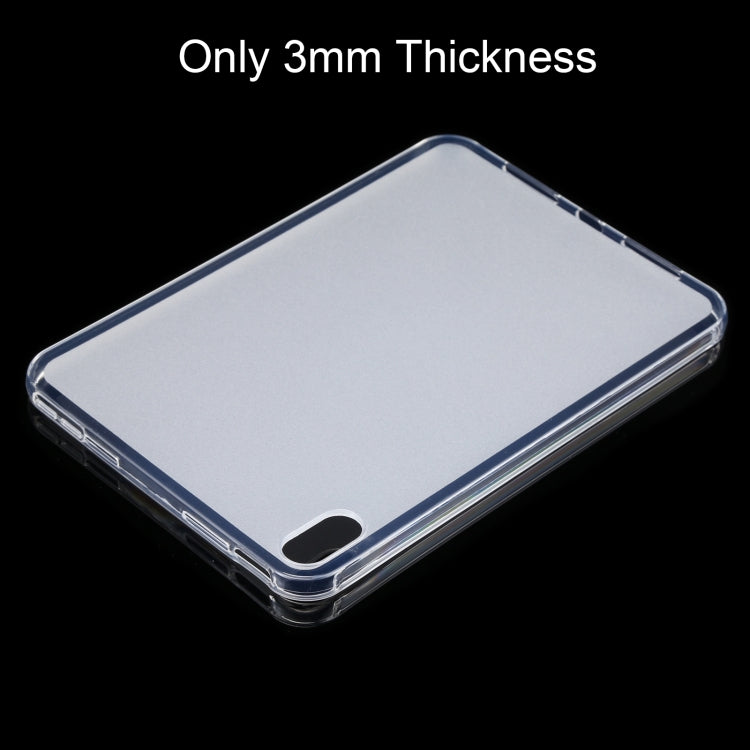 For iPad mini 2024 / mini 6 3mm Transparent TPU Soft Protective Tablet Case by bashfashion