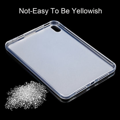 For iPad mini 2024 / mini 6 3mm Transparent TPU Soft Protective Tablet Case by bashfashion