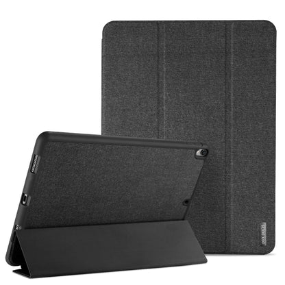 DUX DUCIS Domo Series Horizontal Flip Magnetic TPU + PU Leather Tablet Case with Three-folding Holder & Pen Slot For iPad Pro 12.9 inch 2017(Black) by DUX DUCIS