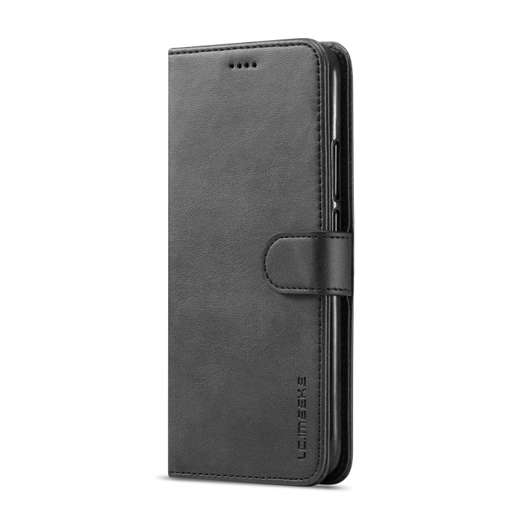 For Huawei Mate 20 Lite / Maimang 7 LC.IMEEKE Calf Texture Horizontal Flip Leather Case, with Holder & Card Slots & Wallet(Black) by LC.IMEEKE