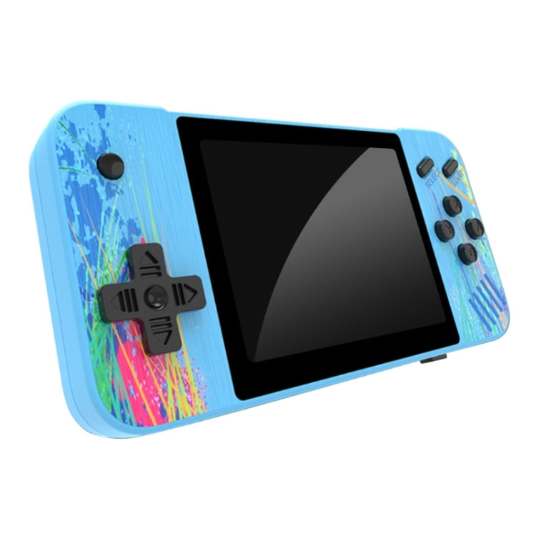 G3 Macaron 3.5 inch Screen Handheld Game Console Built-in 800 Games(Blue) by bashfashion