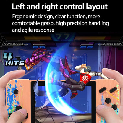 G3 Macaron 3.5 inch Screen Handheld Game Console Built-in 800 Games(Pink) by bashfashion