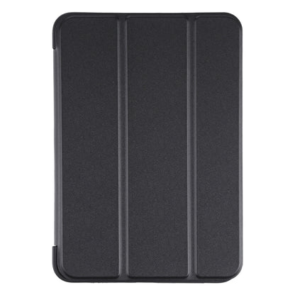 For iPad mini 2024 / mini 6 GEBEI Shockproof Horizontal Flip Tablet Case with Three-folding Holder(Black) by GEBEI