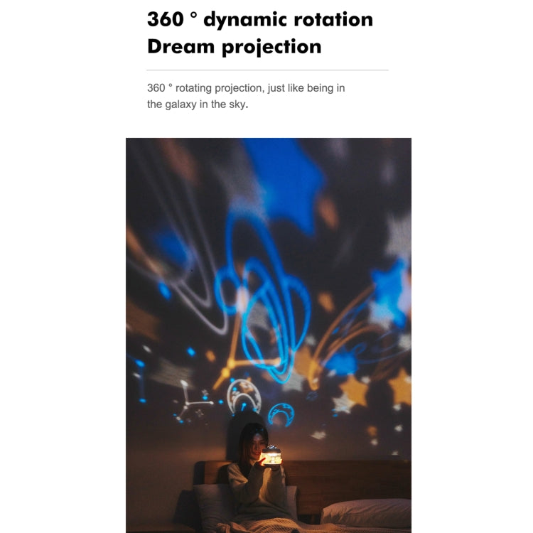 J221 Multifunctional Night Light Projection Humidifier(White Lion) by bashfashion